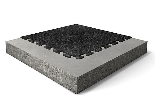 REGUPOL aktivlok Interlocking Rubber Tiles